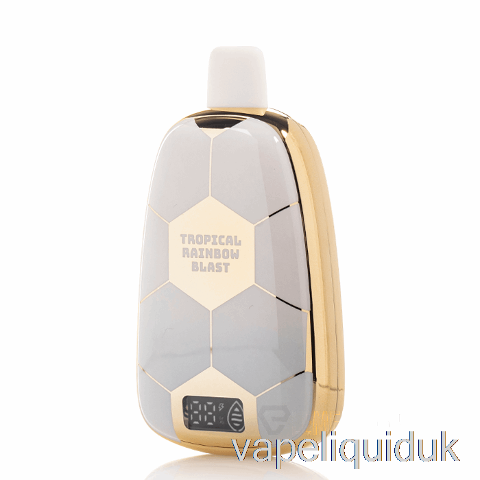 Ronaldinho 10 15K Disposable Tropical Rainbow Blast Vape Liquid